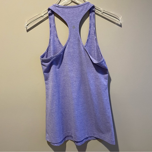 Lululemon Cool Racerback Heathered Persian Purple - Picture 2 of 2